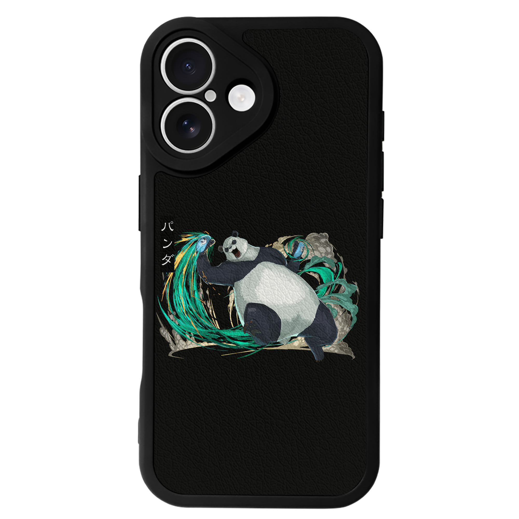（画像用） 呪術廻戦 Jujutsu Kaisen 【iPhone 16シリーズ対応】シリコンスマホケース（レザー調） 材質：シリコン